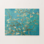 Puzzle Almond Blossom, 1890 by Vincent van Gogh<br><div class="desc">Almond Blossom,  1890 by Vincent van Gogh. Flowering trees were special to van Gogh. They represented awakening and hope. He enjoyed them aesthetically and found joy in painting flowering trees.</div>