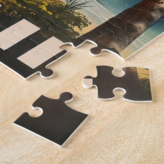 Puzzle Aloha Attend : Une Hawaii Vintage (Côté)