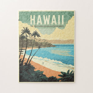 Puzzle Aloha du Vintage voyage Hawaii