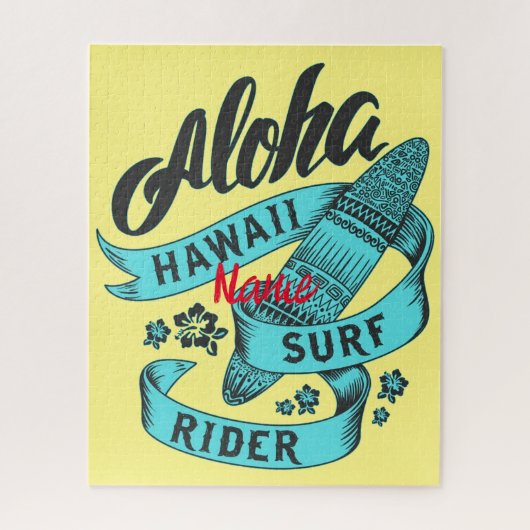 Puzzle Aloha Hawaii Surf Rider Thunder_Cove (Vertical)