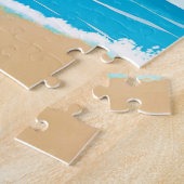 Puzzle Aloha Hawaiian Père Noël Beach Enfants Noël (Côté)