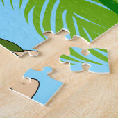 Puzzle Aloha Honeys Hawaiian Blue Hair Girl (Côté)