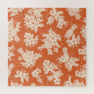 Puzzle Aloha Spirit : Hibiscus-Ananas Harmonie.