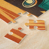 Puzzle Aloha Tropical Island Sunset Artwork (Côté)