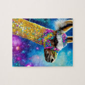 Puzzle Alpaca coloré (Horizontal)