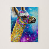 Puzzle Alpaca coloré (Vertical)