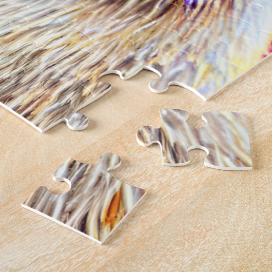 Puzzle Alpaca cosmique (Côté)