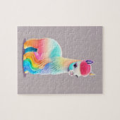 Puzzle Alpaca Petit Coloré (Horizontal)