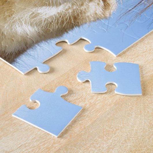 Puzzle Alpaga avec les cheveux fous (Côté)