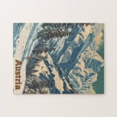 Puzzle Alpes Autriche Vintage (Horizontal)