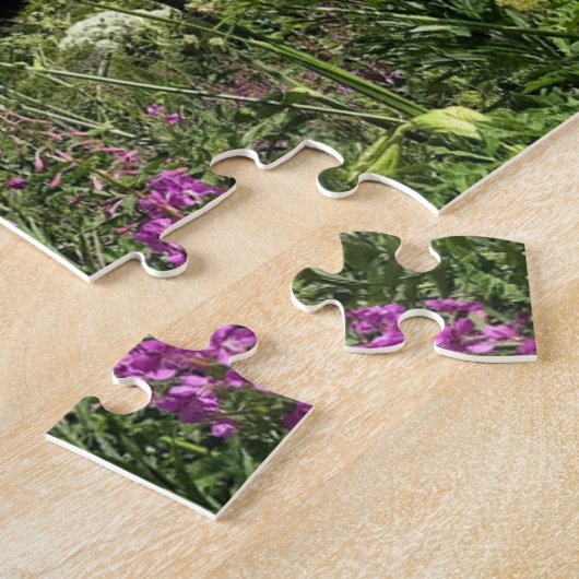 Puzzle Alpes françaises & Fleurs alpines (Côté)