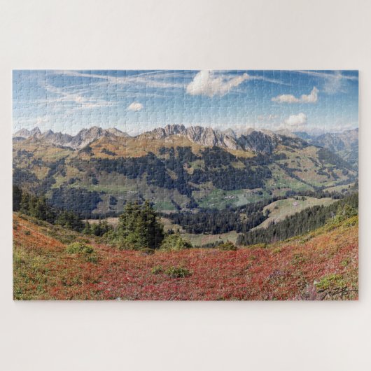 Puzzle Alpes suisses (Horizontal)