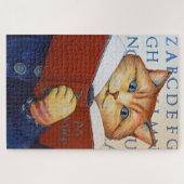 Puzzle Alpha Betty Cat (Horizontal)
