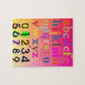 Puzzle Alphabet (Horizontal)