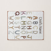 Puzzle Alphabet alimentaire éducatif (Horizontal)