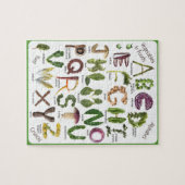 Puzzle Alphabet alimentaire international (Horizontal)