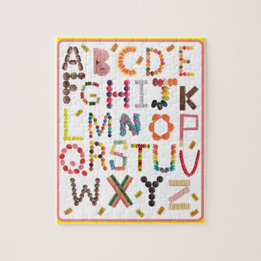 Puzzle Alphabet amusant (Vertical)