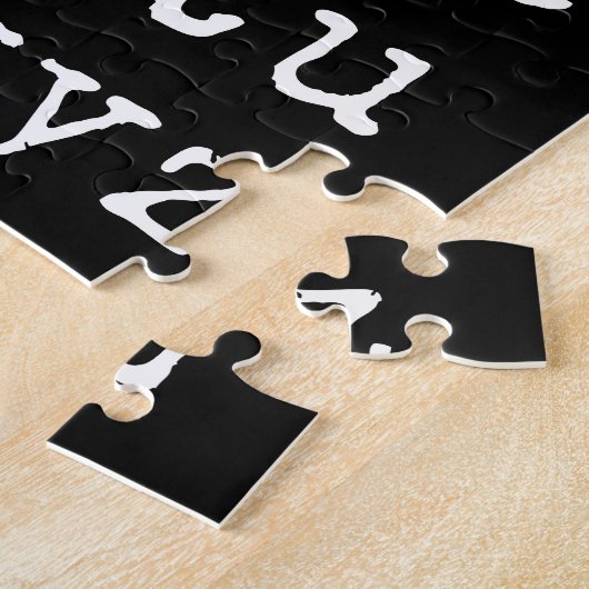 Puzzle Alphabet anti-Trump - Nope V (Côté)