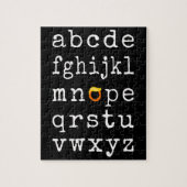 Puzzle Alphabet anti-Trump - Nope V (Vertical)