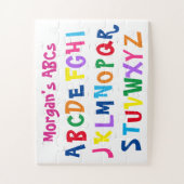 Puzzle Alphabet coloré amusant ABC (Vertical)