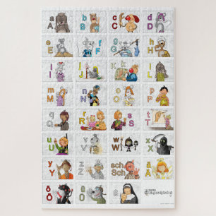 Puzzle Alphabet digital allemand II