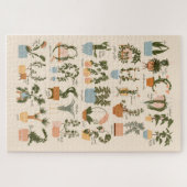 Puzzle Alphabet Plante (Horizontal)