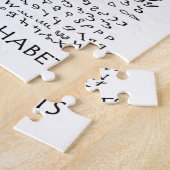 Puzzle Alphabets anciens (Côté)