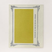 Puzzle Alphonse Allais, April Fools, Jaune, Art Abstrait (Vertical)