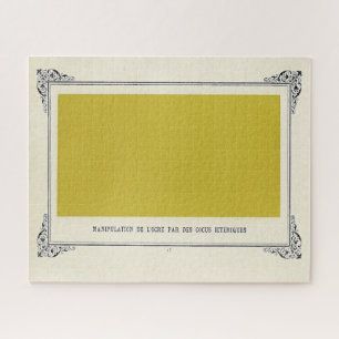Puzzle Alphonse Allais, April Fools, Jaune, Art Abstrait