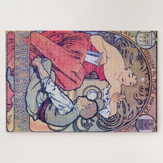 Puzzle Alphonse Mucha (Horizontal)