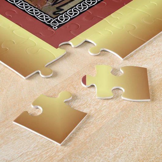 Puzzle Alphonse Mucha ~ Affiche de Cognac ~ Cognac ~ (Côté)