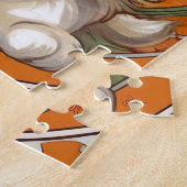 Puzzle Alphonse Mucha Art Nouveau Kitten blanc (Côté)