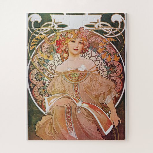 Puzzle Alphonse Mucha - Daydream (Vertical)
