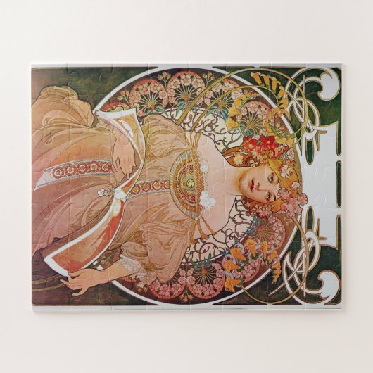 Puzzle Alphonse Mucha - Daydream (Horizontal)