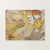 Puzzle Alphonse Mucha - Fleurs (Horizontal)
