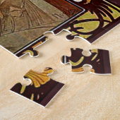Puzzle Alphonse Mucha, Le Temps du Jour (Côté)