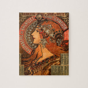 Puzzle Alphonse Mucha Soap Factory 1897