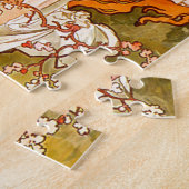 Puzzle Alphonse Mucha Spring (Côté)