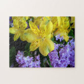 Puzzle Alstroemeria et Lilacs Fleurs (Horizontal)