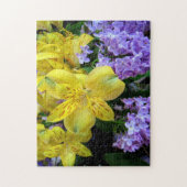 Puzzle Alstroemeria et Lilacs Fleurs (Vertical)