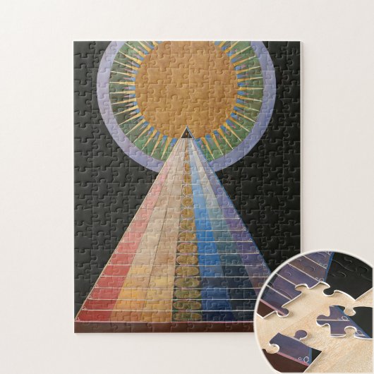 Puzzle Altarpiece No 1,Group X Altarpieces,Hilma af Klint