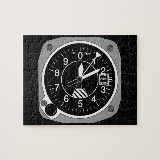 Puzzle Altimètre de l'aéronef (Horizontal)