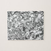 Puzzle Aluminium argenté moderne (Horizontal)