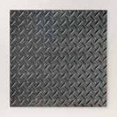 Puzzle Aluminium foncé : conception de forme Rhombus (Horizontal)