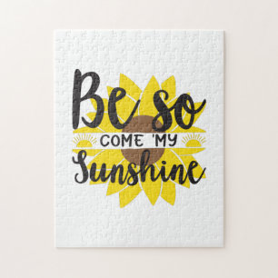 Puzzle Amant de tournesol Soyez donc mon soleil