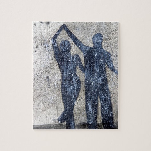 Puzzle Amants dansant sous la pluie (Vertical)