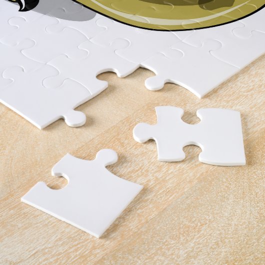 Puzzle Amargasaurus Pose Comme Freddy Krueger. (Côté)