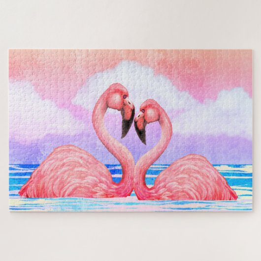 Puzzle Amateurs de Flamant rose (Horizontal)
