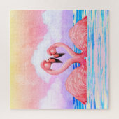 Puzzle Amateurs de Flamant rose (Vertical)