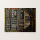 Puzzle Amateurs de livres de la bibliothèque Old Book (Horizontal)